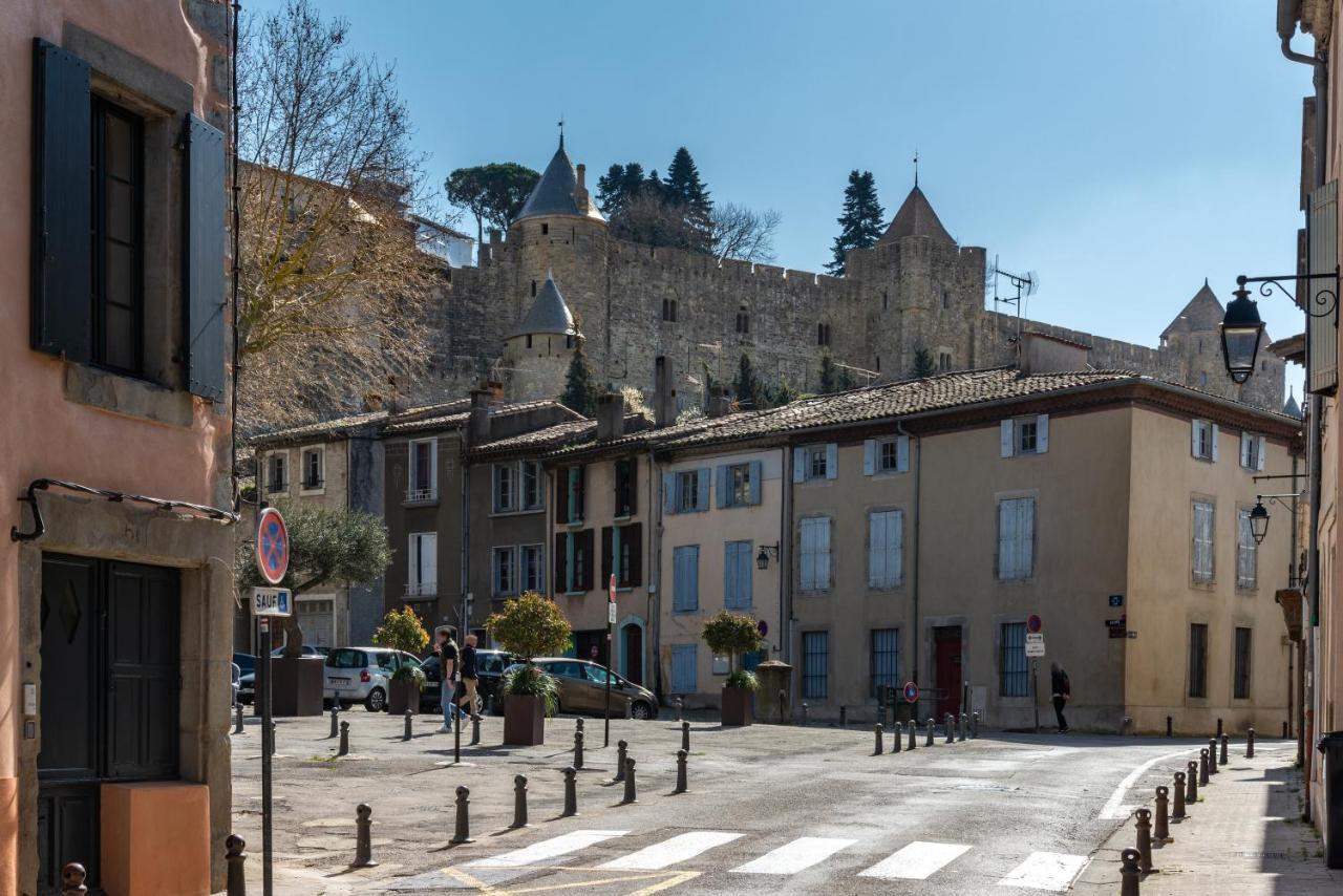 Les Gites De Laure - O Lit Divin, Instant De Volupte, Balneo Sauna, Climatisation, Netflix, 160M De La Cite Medievale Carcassonne Exterior photo